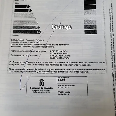 Lejlighed Vivienda Vacacional Orange Costa Teguise
